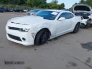 ✅ 2014 Chevrolet Camaro LS • VIN: 2G1FA1E36E9170398 • Lot: 43116117. Listed on IAAI with 166,042 mi. Free auction sales archive from the USA and detailed vehicle history report at DreamBid. Image 2.