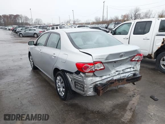 ✅ 2013 Toyota Corolla L • VIN: 2T1BU4EE7DC091160 • Lot: 43778719. Listed on IAAI with 234,537 mi. Free auction sales archive from the USA and detailed vehicle history report at DreamBid. Image 3.