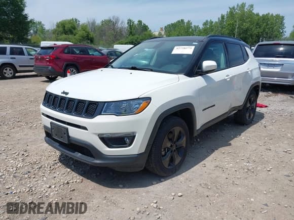 ✅ 2021 Jeep Compass Latitude • VIN: 3C4NJDBB7MT593308 • Lot: 42728573. Listed on IAAI with 71,928 mi. Free auction sales archive from the USA and detailed vehicle history report at DreamBid. Image 23.