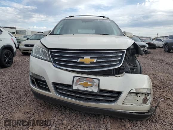 ✅ 2015 Chevrolet Traverse LTZ • VIN: 1GNKRJKD6FJ294373 • Lot: 68935364. Wystawiony na Copart z przebiegiem 128 691 mil. Bezpłatny archiwum sprzedaży aukcyjnych z USA i szczegółowy raport historii pojazdu na DreamBid. Zdjęcie 5.
