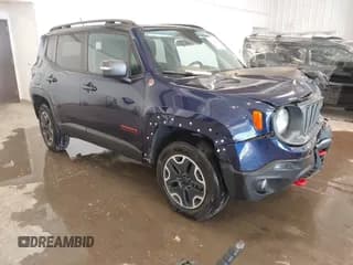 ✅ 2016 Jeep Renegade Trailhawk • VIN: ZACCJBCT3GPD43983 • Lot: 43664656. Listed on IAAI with 112,921 mi. Free auction sales archive from the USA and detailed vehicle history report at DreamBid. Image 1.