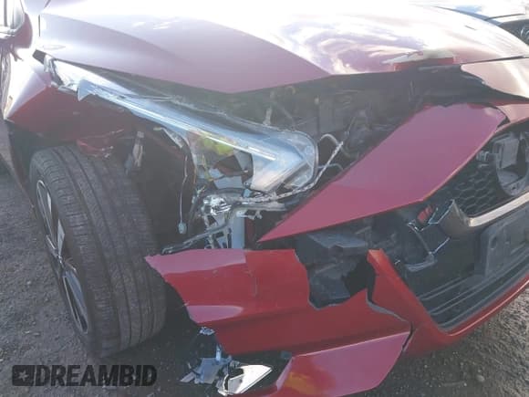 ✅ 2022 Nissan Versa SR • VIN: 3N1CN8FV3NL851075 • Lot: 43794257. Listed on IAAI with 51,221 mi. Free auction sales archive from the USA and detailed vehicle history report at DreamBid. Image 6.