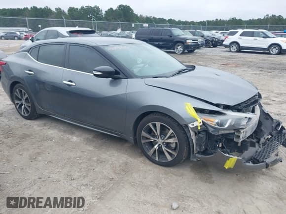 ✅ 2017 Nissan Maxima Platinum • VIN: 1N4AA6AP7HC419415 • Lot: 43543430. Listed on IAAI with 143,886 mi. Free auction sales archive from the USA and detailed vehicle history report at DreamBid. Image 1.