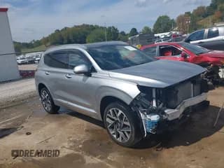 ✅ 2023 Hyundai Santa Fe Calligraphy • VIN: 5NMS5DAL7PH585633 • Lot: 43222331. Listed on IAAI with 26,809 mi. Free auction sales archive from the USA and detailed vehicle history report at DreamBid. Image 1.