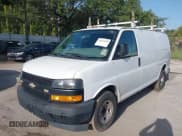 ✅ 2018 Chevrolet Express Cargo • VIN: 1GCWGAFP5J1221010 • Lot: 42834960. Listed on IAAI with 186,402 mi. Free auction sales archive from the USA and detailed vehicle history report at DreamBid. Image 2.