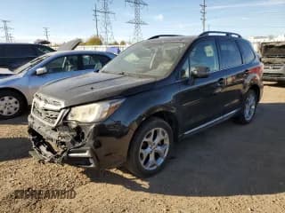 ✅ 2018 Subaru Forester Touring • VIN: JF2SJAWC9JH551710 • Lot: 91358785. Listed on Copart with 98,546 mi. Free auction sales archive from the USA and detailed vehicle history report at DreamBid. Image 1.