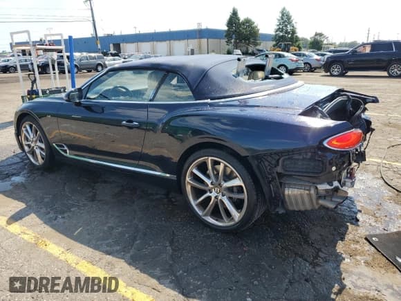 ✅ 2020 Bentley Continental GT GT V8 • VIN: SCBDG4ZGXLC076769 • Lot: 66857804. Listed on Copart with 13,723 mi. Free auction sales archive from the USA and detailed vehicle history report at DreamBid. Image 2.