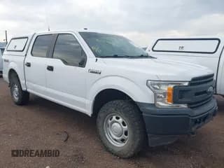 ✅ 2018 Ford F-150 XL • VIN: 1FTEW1EG9JKF64073 • Lot: 43423301. Listed on IAAI with 103,674 mi. Free auction sales archive from the USA and detailed vehicle history report at DreamBid. Image 1.