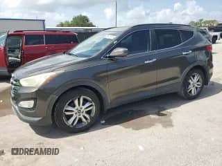 2013 Hyundai Santa Fe Sport z VIN 5XYZU3LA5DG087136, wystawiony jako Copart lot #66415675 z przebiegiem 174 259 mil mil oraz Czysty tytuł • Clean title. Historia ofert i sprzedaży dostępna na DreamBid. Obrazek 1.