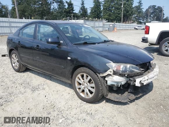 ✅ 2008 Mazda 3 Sport • VIN: JM1BK12G781818723 • Lot: 70361685. Listed on Copart with 105,404 mi. Free auction sales archive from the USA and detailed vehicle history report at DreamBid. Image 4.