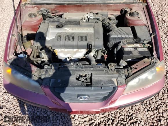 2006 Hyundai Elantra GLS z VIN KMHDN56D56U189087, wystawiony jako Copart lot #78637794 z przebiegiem 143 616 mil mil oraz Szkoda całkowita • Salvage title. Historia ofert i sprzedaży dostępna na DreamBid. Obrazek 11.