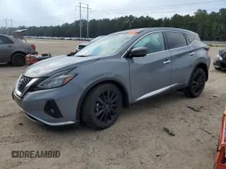 ✅ 2023 Nissan Murano SL • VIN: 5N1AZ2CJ5PC115272 • Lot: 71256195. Listed on Copart with 27,847 mi. Free auction sales archive from the USA and detailed vehicle history report at DreamBid. Image 1.