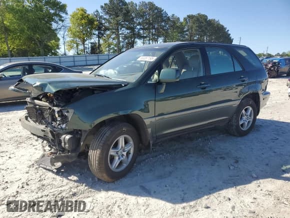✅ 1999 Lexus RX 300 • VIN: JT6GF10U6X0016338 • Lot: 80548085. Listed on Copart with 201,897 mi. Free auction sales archive from the USA and detailed vehicle history report at DreamBid. Image 1.