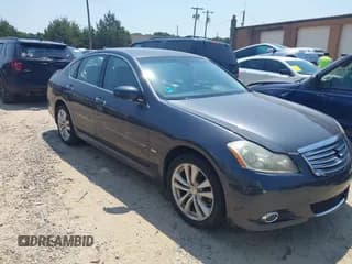 ✅ 2008 Infiniti M • VIN: JNKAY01FX8M654863 • Lot: 42589661. Wystawiony na IAAI z przebiegiem 153 866 mil. Bezpłatny archiwum sprzedaży aukcyjnych z USA i szczegółowy raport historii pojazdu na DreamBid. Zdjęcie 1.