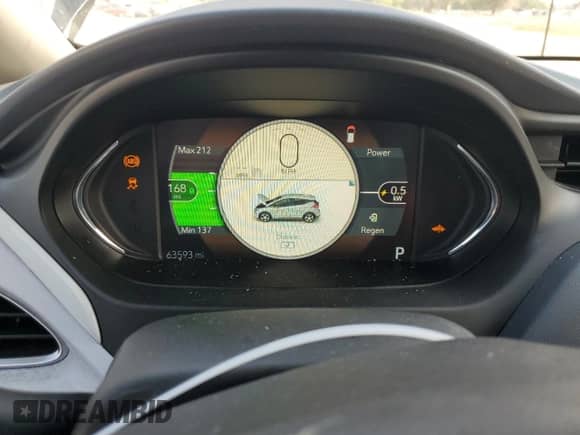 2017 Chevrolet Bolt EV LT z VIN 1G1FW6S02H4176666, wystawiony jako Copart lot #49872004 z przebiegiem 63 593 mil mil oraz . Historia ofert i sprzedaży dostępna na DreamBid. Obrazek 9.