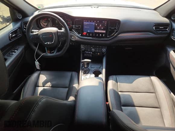 2025 Dodge Durango R/T Plus with VIN 1C4SDJCT4SC523225, listed as a Copart auction lot 80354635 with 215 mi miles and Salvage title. Bid and sale history available at DreamBid. Image 8.