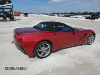 2014 Chevrolet Corvette 2LT z VIN 1G1YD3D72E5109109, wystawiony jako Copart lot #75296884 z przebiegiem Nie podano mil oraz Szkoda całkowita • Salvage title. Historia ofert i sprzedaży dostępna na DreamBid. Obrazek 3.