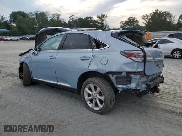 ✅ 2011 Lexus RX 350 • VIN: 2T2ZK1BA8BC043227 • Lot: 70171495. Listed on Copart with Not provided. Free auction sales archive from the USA and detailed vehicle history report at DreamBid. Image 2.