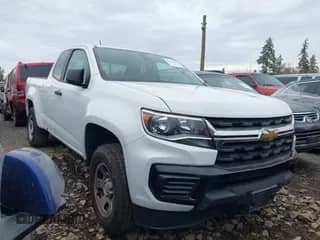 2021 Chevrolet Colorado 2WD Work Truck z VIN 1GCHSBEA3M1168998, wystawiony jako IAAI lot #43495434 z przebiegiem 61 773 mil mil oraz . Historia ofert i sprzedaży dostępna na DreamBid. Obrazek 1.
