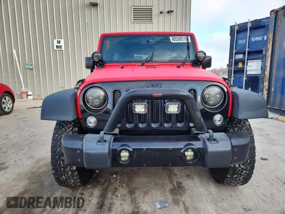 ✅ 2015 Jeep Wrangler Unlimited Sport • VIN: 1C4BJWDG3FL673436 • Lot: 90598515. Listed on Copart with 98,028 mi. Free auction sales archive from the USA and detailed vehicle history report at DreamBid. Image 5.