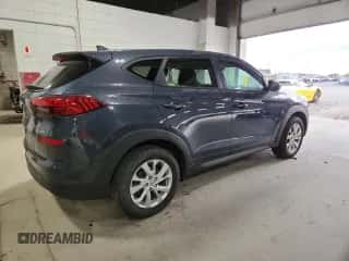 2019 Hyundai Tucson SE z VIN KM8J2CA48KU920810, wystawiony jako Copart lot #91526855 z przebiegiem 70 732 mil mil oraz Szkoda całkowita • Salvage title. Historia ofert i sprzedaży dostępna na DreamBid. Obrazek 3.