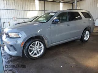 ✅ 2024 Dodge Durango GT Plus • VIN: 1C4RDJDG1RC157153 • Lot: 92370965. Wystawiony na Copart z przebiegiem 50 051 mil. Bezpłatny archiwum sprzedaży aukcyjnych z USA i szczegółowy raport historii pojazdu na DreamBid. Zdjęcie 1.
