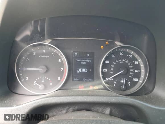 2018 Hyundai Elantra SEL with VIN 5NPD84LF9JH358610, listed as a Copart auction lot 81774775 with 104,908 mi miles and Salvage title. Bid and sale history available at DreamBid. Image 9.