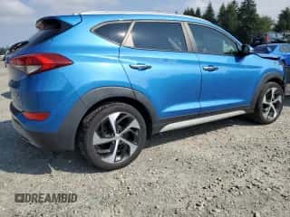 2017 Hyundai Tucson Sport z VIN KM8J3CA20HU532619, wystawiony jako Copart lot #80403315 z przebiegiem 77 067 mil mil oraz Szkoda całkowita • Salvage title. Historia ofert i sprzedaży dostępna na DreamBid. Obrazek 3.
