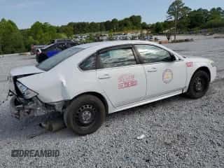2015 Chevrolet Impala Police Police with VIN 2G1WD5E38F1159448, listed as a Copart auction lot 57712885 with 226,647 mi miles and Salvage title. Bid and sale history available at DreamBid. Image 3.