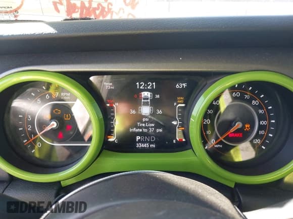 ✅ 2023 Jeep Gladiator Mojave • VIN: 1C6JJTEGXPL517914 • Lot: 43666074. Listed on IAAI with 33,445 mi. Free auction sales archive from the USA and detailed vehicle history report at DreamBid. Image 7.