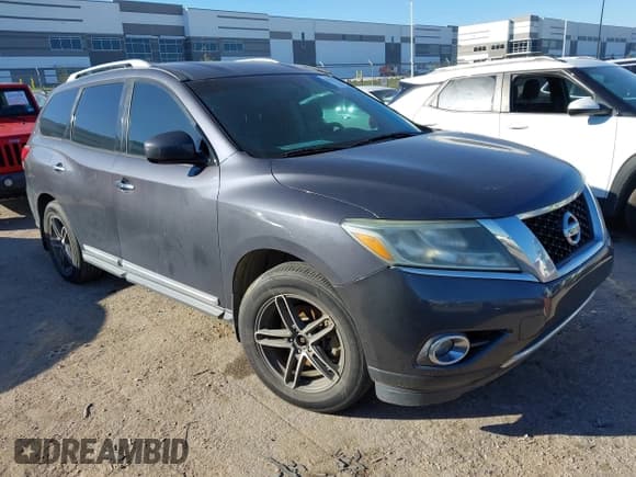 ✅ 2014 Nissan Pathfinder SL • VIN: 5N1AR2MN7EC676443 • Лот: 43577955. Опубликован ранее на IAAI с пробегом 164 755 миль. Бесплатный доступ к архиву аукционных продаж из США и подробный отчёт об истории автомобиля на DreamBid. Изображение 1.