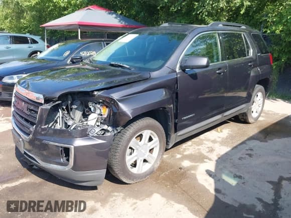 ✅ 2016 GMC Terrain SLE • VIN: 2GKALNEKXG6178149 • Lot: 42746743. Listed on IAAI with 156,922 mi. Free auction sales archive from the USA and detailed vehicle history report at DreamBid. Image 2.