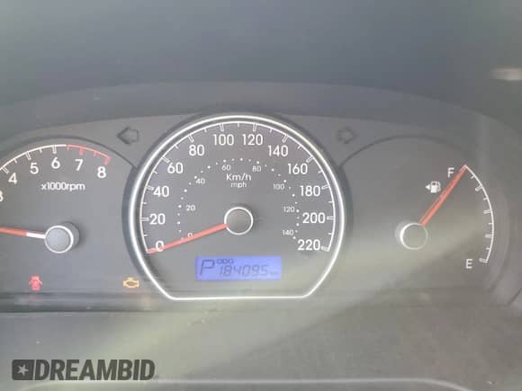 2009 Hyundai Elantra GLS z VIN KMHDU45D89U778654, wystawiony jako Copart lot #60282714 z przebiegiem 184 095 mil mil oraz Szkoda całkowita • Salvage title. Historia ofert i sprzedaży dostępna na DreamBid. Obrazek 9.