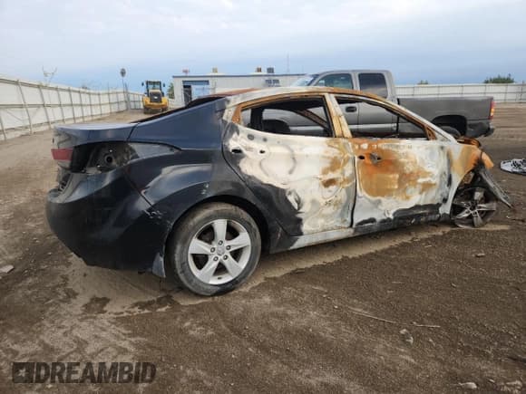 ✅ 2013 Hyundai Elantra GLS • VIN: KMHDH4AE0DU753677 • Lot: 86812435. Listed on Copart with Not provided. Free auction sales archive from the USA and detailed vehicle history report at DreamBid. Image 3.