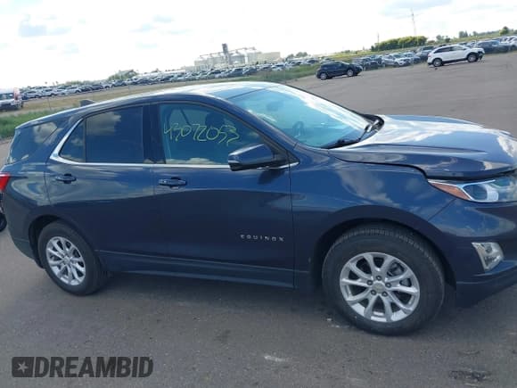 ✅ 2018 Chevrolet Equinox LT • VIN: 3GNAXJEV2JL389648 • Lot: 43072053. Listed on IAAI with 120,749 mi. Free auction sales archive from the USA and detailed vehicle history report at DreamBid. Image 13.
