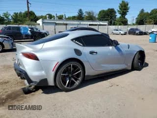 ✅ 2020 Toyota Supra 3.0 • VIN: WZ1DB4C08LW031739 • Lot: 71182044. Listed on Copart with Not provided. Free auction sales archive from the USA and detailed vehicle history report at DreamBid. Image 3.