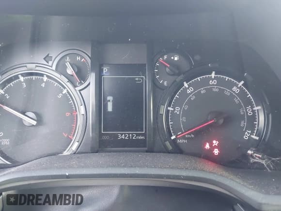 ✅ 2024 Toyota 4Runner SR5 • VIN: JTEEU5JR6R5314784 • Lot: 43880179. Listed on IAAI with 34,212 mi. Free auction sales archive from the USA and detailed vehicle history report at DreamBid. Image 7.