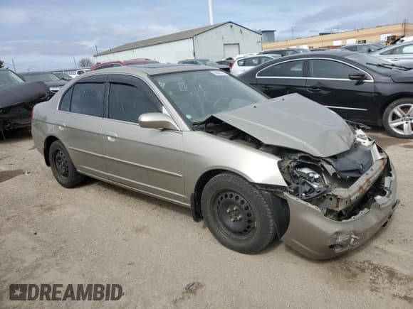 ✅ 2003 Acura EL Premium • VIN: 2HHES36863H006008 • Lot: 50695735. Listed on Copart with 292,840 mi. Free auction sales archive from the USA and detailed vehicle history report at DreamBid. Image 4.