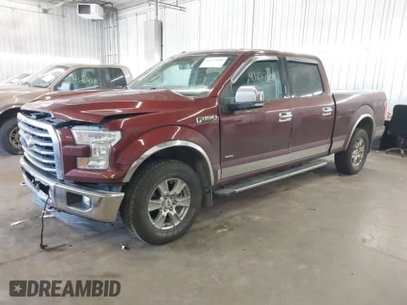 ✅ 2016 Ford F-150 Lariat • VIN: 1FTFW1EG8GKG00283 • Lot: 43237609. Listed on IAAI with 177,520 mi. Free auction sales archive from the USA and detailed vehicle history report at DreamBid. Image 18.