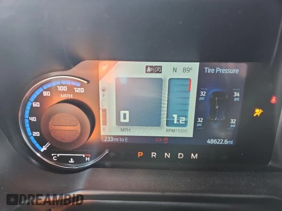 ✅ 2023 Ford Bronco Badlands • VIN: 1FMEE5DPXPLB50441 • Лот: 91847065. Опубликован ранее на Copart с пробегом 48 622 миль. Бесплатный доступ к архиву аукционных продаж из США и подробный отчёт об истории автомобиля на DreamBid. Изображение 9.