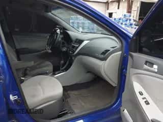 2014 Hyundai Accent GLS with VIN KMHCT4AE6EU727970, listed as a IAAI auction lot 43413007 with 121,895 mi miles and . Bid and sale history available at DreamBid. Image 5.