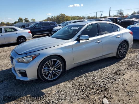 ✅ 2014 Infiniti Q50 Premium • VIN: JN1BV7AR7EM699341 • Лот: 90222175. Опубликован ранее на Copart с пробегом 130 886 миль. Бесплатный доступ к архиву аукционных продаж из США и подробный отчёт об истории автомобиля на DreamBid. Изображение 1.