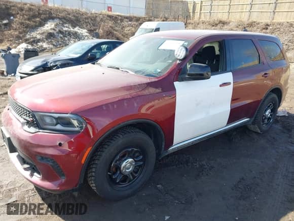 2024 Dodge Durango Pursuit with VIN 1C4SDJFT7RC100760, listed as a IAAI auction lot 41784948 with 7,265 mi miles and . Bid and sale history available at DreamBid. Image 18.