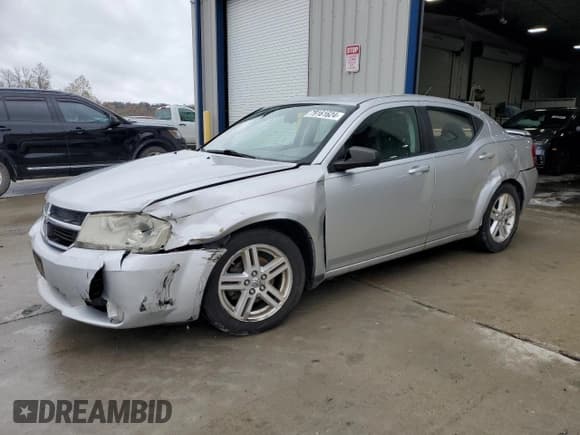 ✅ 2008 Dodge Avenger SXT • VIN: 1B3LC56K38N190869 • Лот: 79161624. Опубликован ранее на Copart с пробегом 152 567 миль. Бесплатный доступ к архиву аукционных продаж из США и подробный отчёт об истории автомобиля на DreamBid. Изображение 1.
