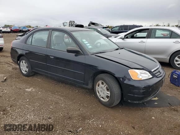 ✅ 2002 Honda Civic LX • VIN: JHMES16612S000872 • Lot: 85272205. Wystawiony na Copart z przebiegiem 151 875 mil. Bezpłatny archiwum sprzedaży aukcyjnych z USA i szczegółowy raport historii pojazdu na DreamBid. Zdjęcie 4.