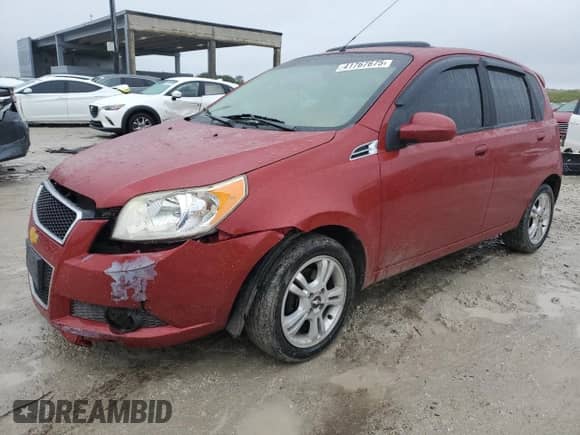 2011 Chevrolet Aveo 2LT z VIN KL1TG6DE6BB259947, wystawiony jako Copart lot #41767675 z przebiegiem 119 264 mil mil oraz Szkoda całkowita • Salvage title. Historia ofert i sprzedaży dostępna na DreamBid. Obrazek 1.