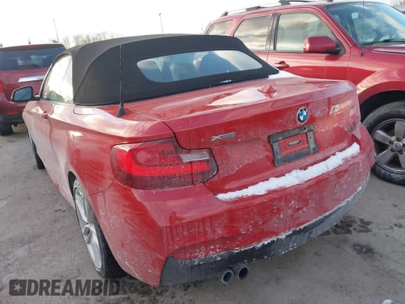 ✅ 2016 BMW 2 Series 228i xDrive • VIN: WBA1L9C56GV324278 • Lot: 41414710. Wystawiony na IAAI z przebiegiem 101 785 mil. Bezpłatny archiwum sprzedaży aukcyjnych z USA i szczegółowy raport historii pojazdu na DreamBid. Zdjęcie 3.