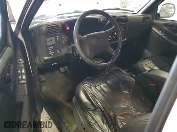 1996 Chevrolet Blazer z VIN 1GNDT13W7T2212358, wystawiony jako Copart lot #88707475 z przebiegiem 255 282 mil mil oraz Szkoda całkowita • Salvage title. Historia ofert i sprzedaży dostępna na DreamBid. Obrazek 8.