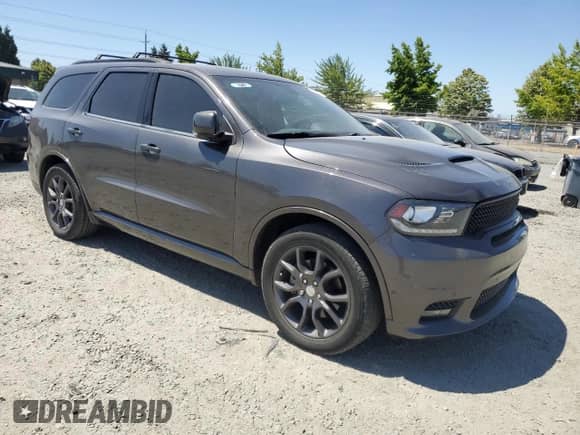 2018 Dodge Durango R/T with VIN 1C4SDJCT4JC269367, listed as a Copart auction lot 64676495 with 79,893 mi miles and Salvage title. Bid and sale history available at DreamBid. Image 4.