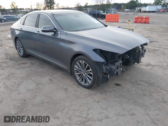 ✅ 2015 Hyundai Genesis 3.8L • VIN: KMHGN4JE8FU069730 • Lot: 41197043. Wystawiony na IAAI z przebiegiem 110 202 mil. Bezpłatny archiwum sprzedaży aukcyjnych z USA i szczegółowy raport historii pojazdu na DreamBid. Zdjęcie 1.